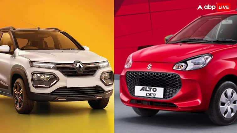 Renault Kwid vs Maruti Alto K10 5 Lakh Rupees Budget Specifications Comparison Check Details here Renault Kwid vs Maruti Alto K10: 5 लाख रुपये के बजट में कौन सी कार खरीदना है बेहतर? कीमत और फीचर्स जानें सब