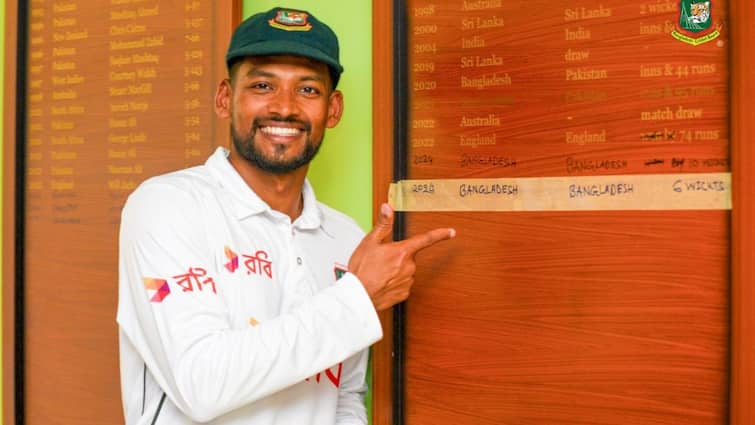 IND vs BAN Test Bangladesh Captain Najmul Hossain Shanto Wants To Carry Belief From Pakistan Series Win To India ‘Next Time We Play...’: Bangladesh Captain Aims To Replicate Pakistan Series Win Magic In India