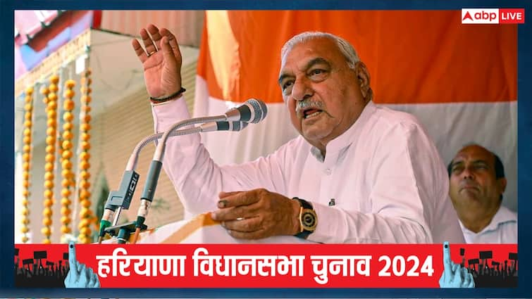 Haryana Assembly Elections 2024 Bhupinder Singh Hooda Congress Attack On CM Nayab Singh Sani 'CM नायब सिंह सैनी बेबुनियाद...', कांग्रेस नेता भूपेंद्र हुड्डा मुख्यमंत्री पर बोला हमला