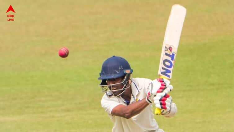 Abhimanyu Easwaran scores hundred Duleep Trophy 2024 Anshul Kamboj picks five in IND B vs IND C Duleep Trophy 2024: দলীপ ট্রফিতে বাংলার ঈশ্বরণের দুরন্ত সেঞ্চুরি সত্ত্বেও কম্বোজের ৫ উইকেটে চাপে ইন্ডিয়া 'বি'