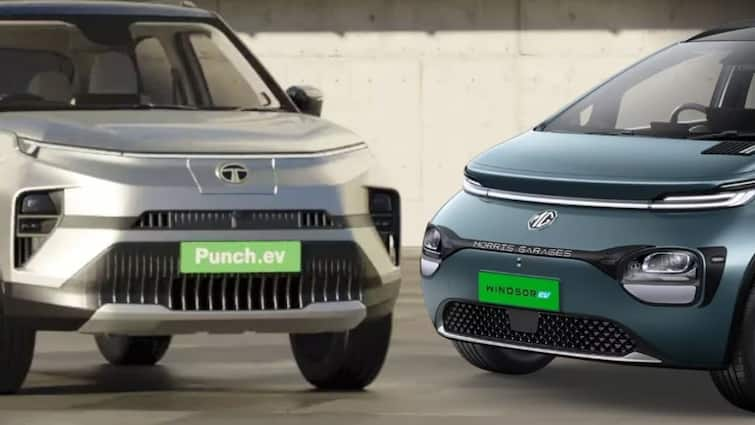 MG Windsor EV vs Tata Punch EV Which One is Best Electric Car MG Windsor EV vs Tata Punch EV: ఎంజీ విండ్సర్ ఈవీ వర్సెస్ టాటా పంచ్ ఈవీ - ఒకే రేట్ ఉన్న రెండు కార్లలో ఏది బెస్ట్?