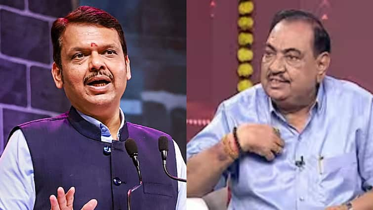 Devendra Fadnavis reaction on Eknath Khadse BJP party joining Devendra Fadnavis: एकनाथ खडसेंचा भाजपमध्ये गणपतीनंतर पक्षप्रवेश , देवेंद्र फडणवीसांकडून महत्त्वाचे संकेत