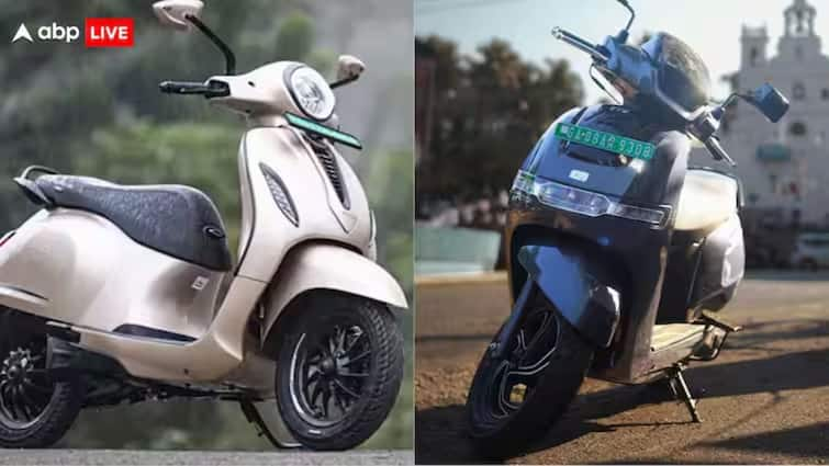 bajaj chetak blue vs tvs iqube electric scooter specifications comparison features check automobile news Bajaj Chetak Blue vs TVS iQube: பஜாஜ் சேடக் ப்ளூ? டிவிஎஸ் ஐக்யூப்? எந்த மின்சார ஸ்கூட்டர் வாங்கலாம் - ஒப்பீடு இதோ..!