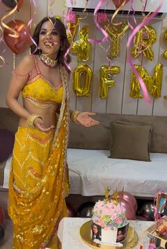 टीवी इंडस्ट्री में Nia Sharma ने पूरे किए 14 साल, एक्ट्रेस ने स्पेशल केक काटकर सेलिब्रेट की जर्नी