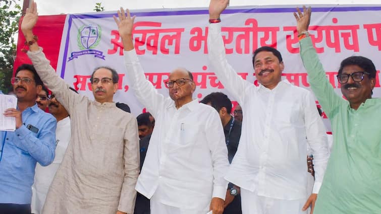 Maharashtra Assembly elections Sharad Pawar Leaders Queue To Join NCP Ahead Of Assembly Polls In Maharashtra, Mahayuti Leaders Queue To Join Sharad Pawar's NCP