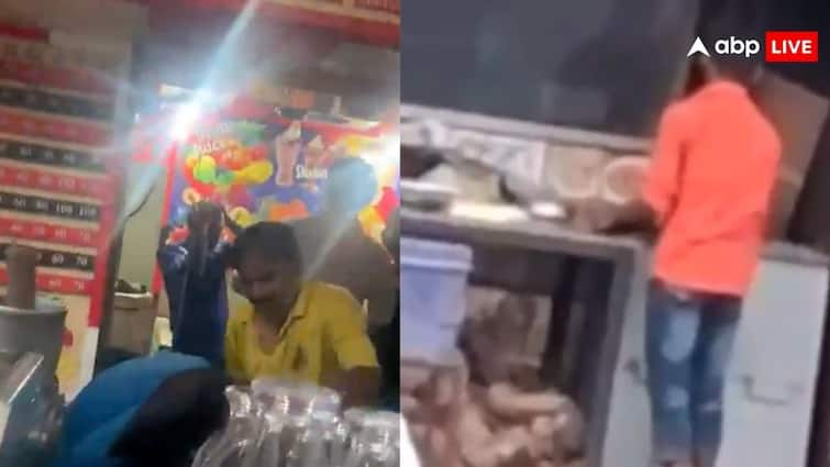 frog in samosa mixing urine in juice  police arrested culprits video goes viral on social media समोसे में मेंढक, जूस में पेशाब और थूक से रोटी, जिंदगी तो पूरी तरह बर्बाद हो गया