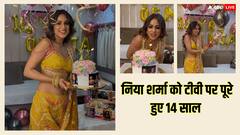 टीवी इंडस्ट्री में Nia Sharma ने पूरे किए 14 साल, एक्ट्रेस ने स्पेशल केक काटकर सेलिब्रेट की जर्नी
