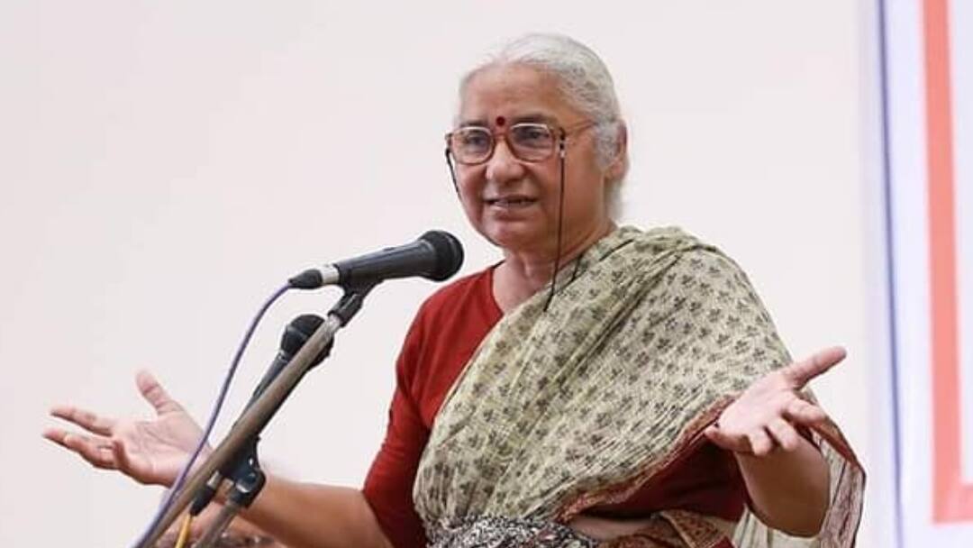 Sardar Sarovar Dam Water enter in Villages Medha Patkar Start Jal Satyagraha in Barwani सरदार सरोवर बांध का पानी गांव में घुसने से मेधा पाटकर नाराज, बड़वानी में शुरू किया 'जल सत्याग्रह'