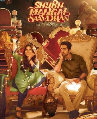 'शुभ मंगल सावधान': आयुष्मान खुराना और भूमि पेडनेकर की इस सुपरहिट फिल्म को देख आपकी हंसी नहीं रुकेगी. इस फिल्म को जी5 पर दोस्तों के साथ देख सकते हैं.