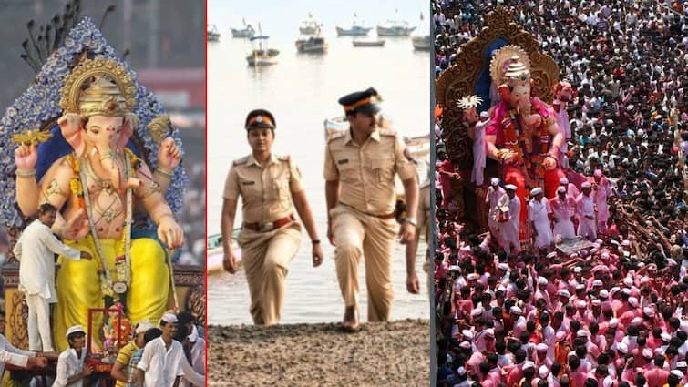 Ganesh Immersion Mumbai Police notice to Mumbaikars on the occasion of Ganesh immersion procession and List of dangerous bridges also released Ganesh Immersion: मुंबईकरांना विसर्जन मिरवणुकीनिमित्ताने पोलिसांची सूचना; धोकादायक पुलांची यादीही जारी