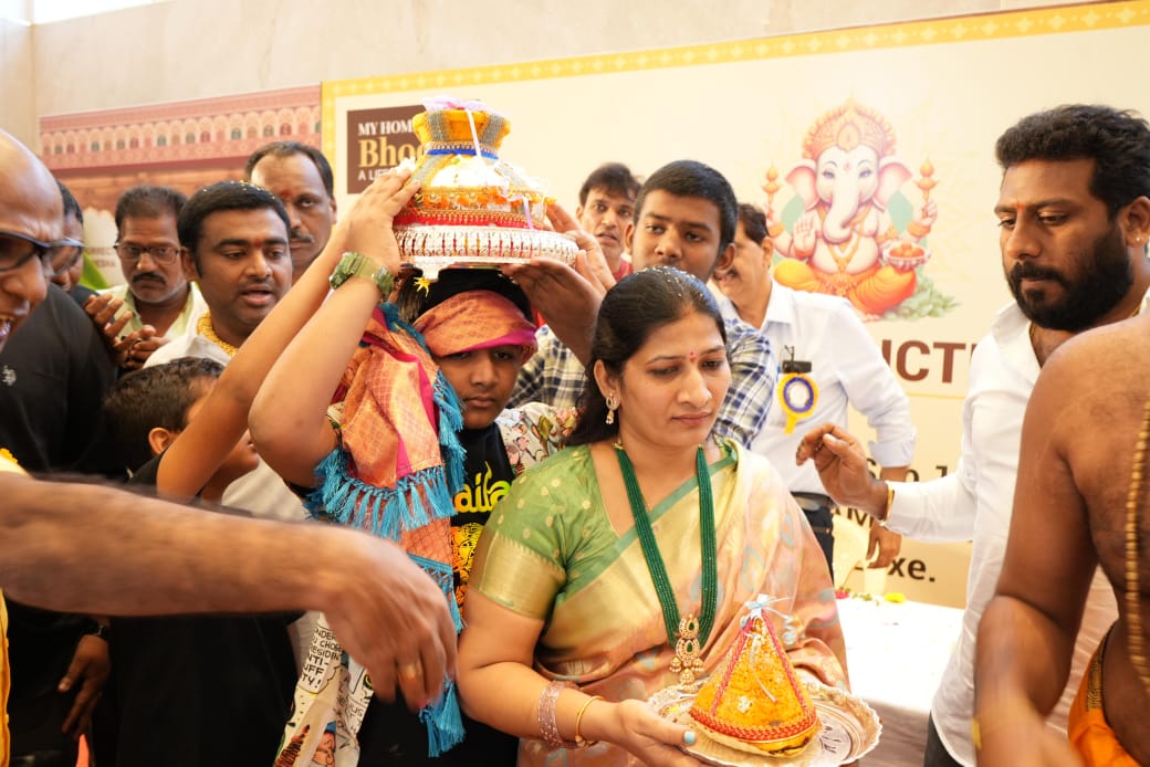 Ganesh Laddu Auction: వేలంలో రికార్డ్ ధర పలికిన మై హోమ్ భుజా గణేషుడి లడ్డూ, ధర ఎంతంటే