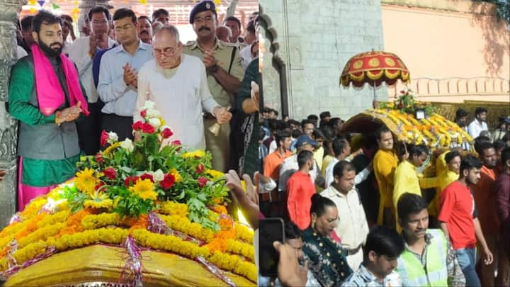 वहीं जेल गेट पर पुलिस बल ने गार्ड ऑफ ऑनर भी दिया. जेल के अंदर से ही बड़ी संख्या में कैदियों ने भी काल भैरव के दर्शन किए.