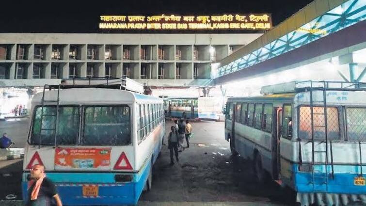 Delhi ISBT New stand fee policy implemented without Fastag bus entry ban in terminal दिल्ली ISBT पर नया ‘स्टैंड शुल्क’ लागू, जाम से मिलेगी राहत, इन बसों की एंट्री पर लगी रोक 