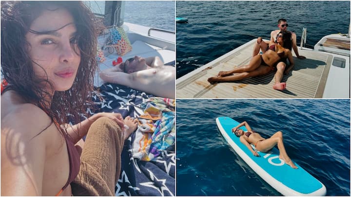 Priyanka Chopra Bikini Look: ప్రియాంక చోప్రా బికినీ లుక్‌ ప్రస్తుతం సోషల్‌ మీడియాను షేక్‌ చేస్తున్నాయి. భర్త, కూతురుతో కలిసి వెకేషన్‌ వెళ్లిన ఆమె అక్కడ క్లోజ్‌ షాట్‌లో బికినీ లుక్‌ని షేర్‌ చేసింది.