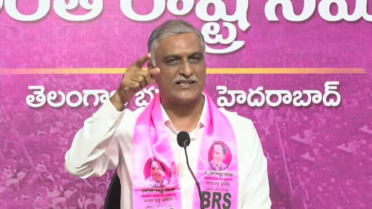 harish rao reaction on cm revanth reddy remarks at tpcc chief assumes ceremony Harish Rao: రేవంత్ రెడ్డికి ఐదేండ్లే ఎక్కువ‌, కాంగ్రెస్ ఎక్కడా ఎక్కువ కాలం అధికారంలో లేదు: హ‌రీశ్‌రావు