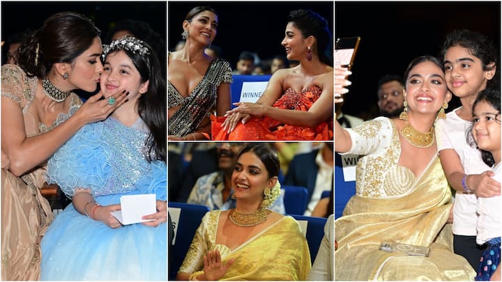 Actress At SIIMA 2024 Awards:సైమా 2024 అవార్డుల్లో అందాల భామలు సందడి చేశారు. ఎవరెవరు ఏయే డ్రస్సుల్లో సందడి చేశారు? ఎవరెలా ఉన్నారు? అనేది ఒక్కసారి చూడండి.