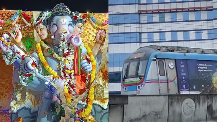 metro good news to hyderabad people special services for ganesh immersion Hyderabad Metro: గణేష్ నిమజ్జనం - నగరవాసులకు మెట్రో గుడ్ న్యూస్, ఆ రోజున అర్ధరాత్రి వరకూ సర్వీసులు