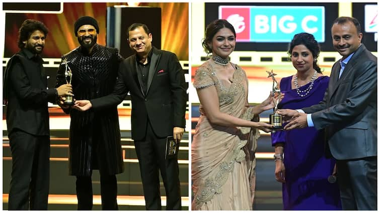 SIIMA Awards 2024 Dasara Kaantera Hi Nanna Nani Mrunal Thakur Shiva Rajkumar Telugu Kannada Winners See Full List SIIMA Awards 2024: Nani And Mrunal Thakur Win Big On Day 1; Check Full List Of Winners (Telugu, Kannada)