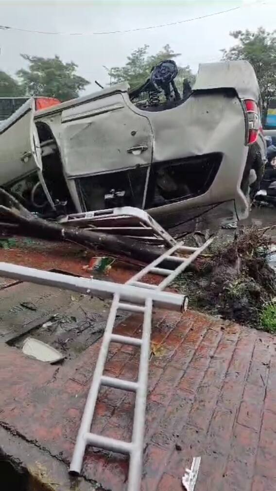 मुंबईच्या ईस्टर्न एक्स्प्रेस हायवेवर भीषण अपघात