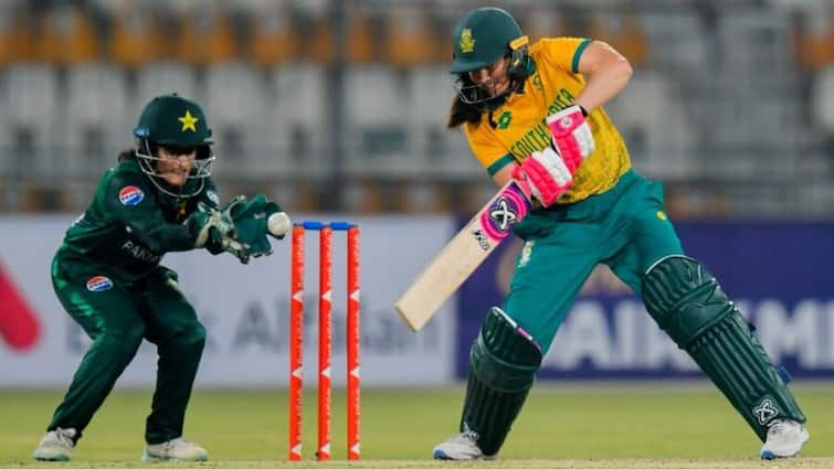 PAK Women Vs SA Women Tazmin Brits Inspires Proteas Women To A Comfortable Win Vs Hosts In 1st T20I Multan pakistan south africa PAK Women Vs SA Women: Tazmin Brits Inspires Proteas Women To A Comfortable Win Vs Hosts In 1st T20I