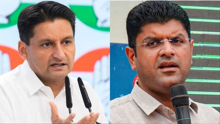 Congress Mp Deepender Singh Hooda Jjp Dushyant Chautala Reaction On HLP Gopal Kanda statement Haryana Assembly Election 2024 गोपाल कांडा के बयान से खींचतान, दीपेंद्र हुड्डा और दुष्यंत चौटाला ने बोला हमला, BJP का जिक्र कर क्या कहा?