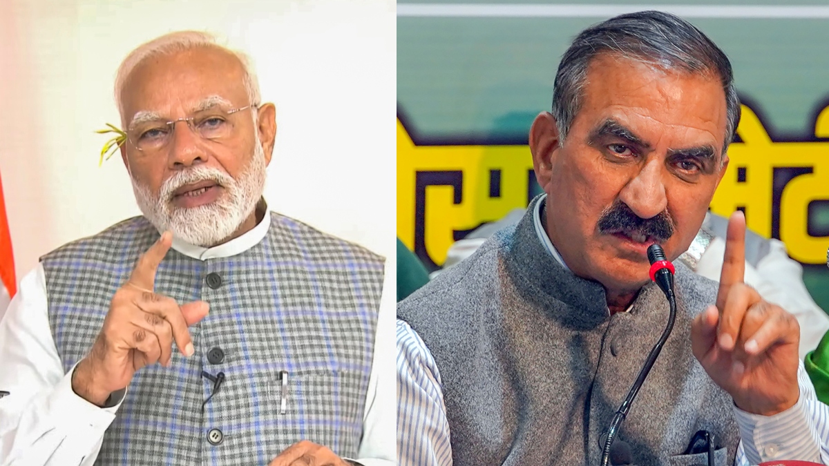 Himachal Pradesh cm Sukhvinder Singh Sukhu says bjp Misguide PM Narendra Modi ANN 'हिमाचल बीजेपी ने PM मोदी को दिए गलत आंकड़े', CM सुक्खू ने केंद्र सरकार पर साधा निशाना