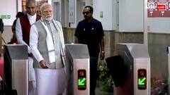 अहमदाबाद मेट्रो में पीएम मोदी का सफर, तस्वीरों में देखें किसके साथ की जमकर बात