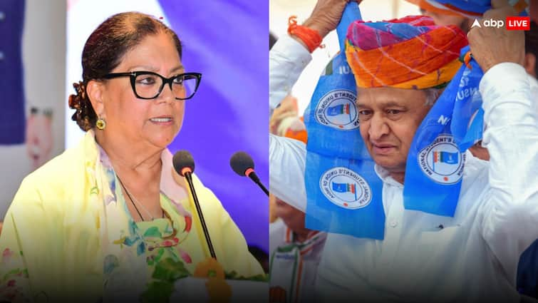 Ashok Gehlot Congress Vasundhara Raje BJP Big Roles in Haryana Assembly Election 2024 ANN अशोक गहलोत और वसुंधरा राजे को कांग्रेस-बीजेपी ने फिर क्यों दी बड़ी जिम्मेदारी, समझें सियासी मायने