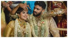 Megha Akash Marries ‘Best friend And Soulmate’ Saai Vishnu, Shares Wedding Pics