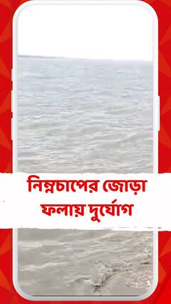 ঝোড়ো হাওয়ার সঙ্গে ভারী বর্ষণ, জোড়া ফলায় দুর্যোগ দক্ষিণ ২৪ পরগনায়