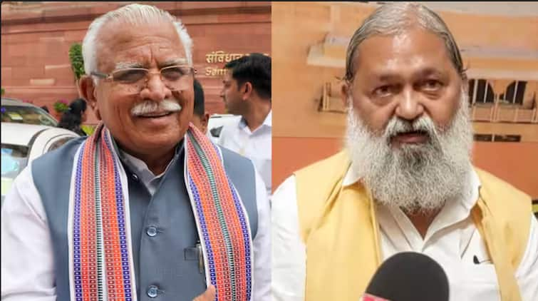 Manohar lal khattar reaction on anil vij cm face in Haryana assembly election ਅਨਿਲ ਵਿਜ ਦੇ ਮੁੱਖ ਮੰਤਰੀ ਅਹੁਦੇ ਦੀ ਦਾਅਵੇਦਾਰੀ 'ਤੇ ਮਨੋਹਰ ਲਾਲ ਖੱਟਰ ਦਾ ਵੱਡਾ ਬਿਆਨ, 'ਇੱਛਾ ਰੱਖਣੀ ਕੋਈ ਮਾੜੀ ਗੱਲ ਨਹੀਂ ਪਰ.....’