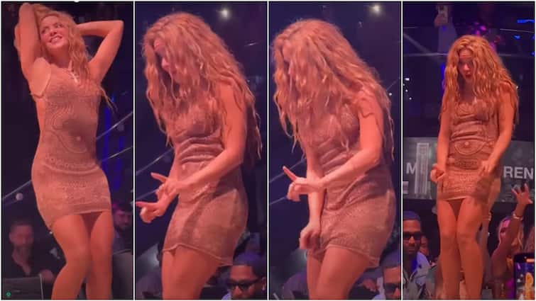 Shakira Walks Off Stage After Spotting Someone Filming Under Her Dress Watch Video Shakira: లైవ్‌లో షకీరాకు చేదు అనుభవం - షార్ట్ డ్రస్ వేయడంతో అసభ్యంగా వీడియోలు తీస్తున్నారని...