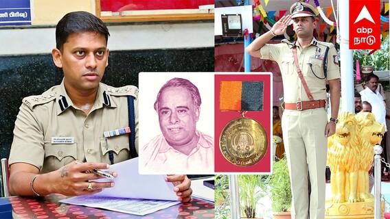 SP Varun kumar Anna Award : அரசின் அண்ணா பதக்கம்! அடித்து ஆடும் வருண்குமார்! 