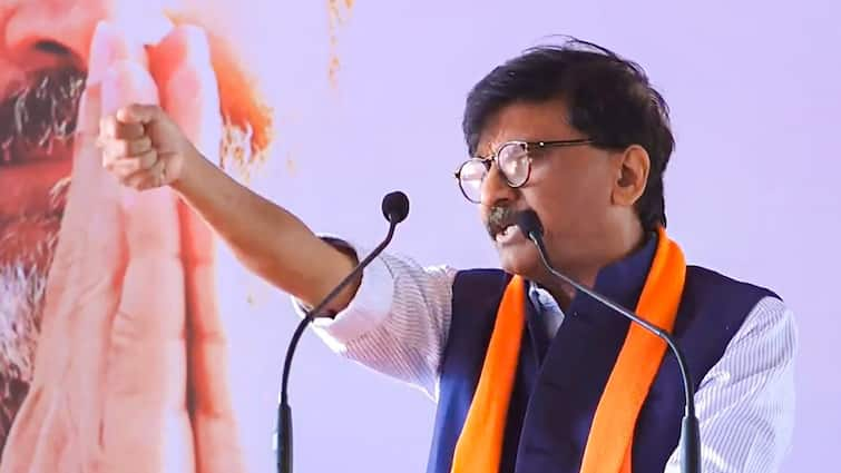 Sanjay Raut Attacks on Eknath Shinde ober Maharashtra Assembly Election 2024 Date महाराष्ट्र विधानसभा चुनाव की तारीख पर एकनाथ शिंदे पर भड़के संजय राउत, कहा- 'जब तक दिल्ली के...'