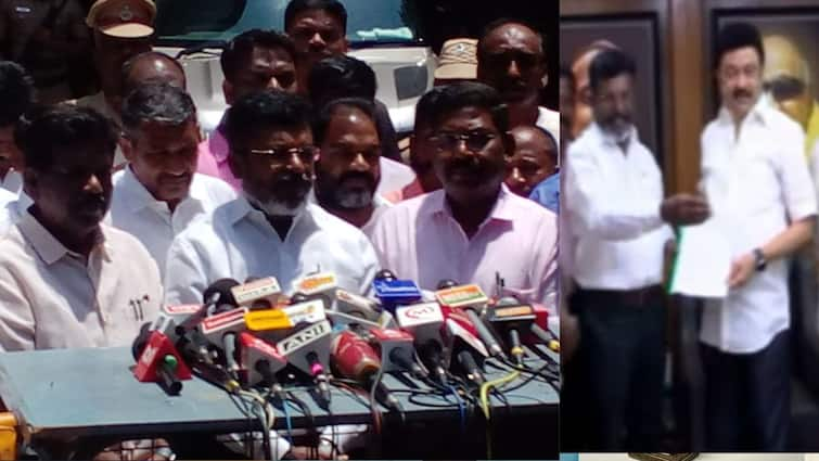 VCK Chief Thirumavalavan Holds Press Meet After Meeting Tamil Nadu CM M.K. Stalin ”முதல்வர் மு.க.ஸ்டாலினுடன் பேசியது என்ன..?” திருமாவளவன் பரபரப்பு பேட்டி..!