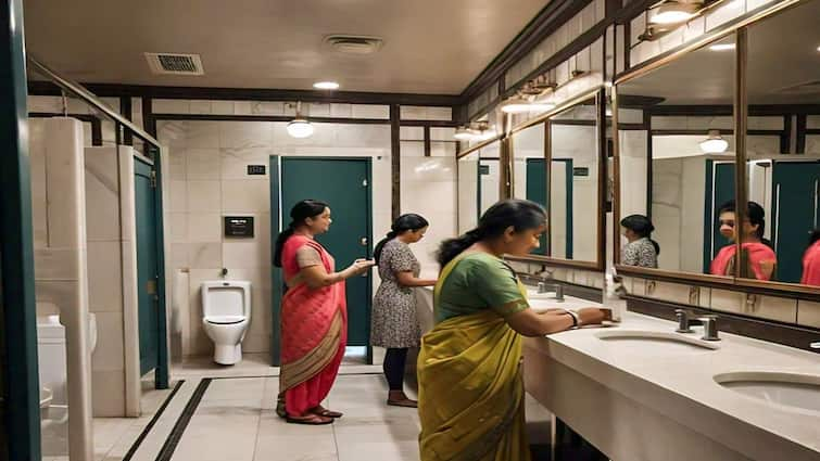 Swachh Bharat Mission Transforms Women Sanitation with Innovation know more details பொது இடங்களில் இனி தயக்கம் வேண்டாம்.. பெண்களுக்கான கழிப்பறைகள்.. இத்தனை வசதிகள் இருக்கா!