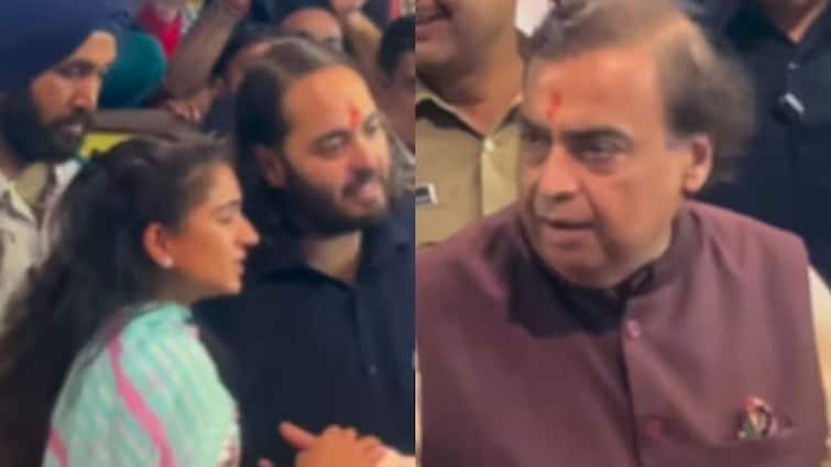 Viral Video ambani family video viral after Anant Ambani marriage ਅੰਬਾਨੀਆਂ ਦੇ ਘਰ ਪਿਆ ਕਲੇਸ਼! ਪਿਉ-ਪੁੱਤ ਵਿਚਾਲੇ ਤੂੰ-ਤੂੰ...ਮੈਂ-ਮੈਂ...ਵੀਡੀਓ ਵਾਇਰਲ