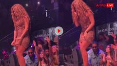 पॉप सिंगर शकीरा के साथ स्टेज पर हुई गंदी हरकत, परफॉर्मेंस के बीच छोड़ना पड़ा स्टेज- वीडियो वायरल