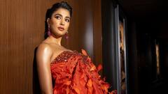 Pooja Hegde Makes A Statement With Her Dramatic Feathered Gown, See All Pics