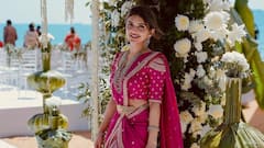 Sreeleela : బీచ్ ఒడ్డున పింక్ లంగాఓణిలో శ్రీలీల.. ట్రెడీషనల్ లుక్​లో క్యూట్​గా నవ్వేస్తోన్న బ్యూటీ