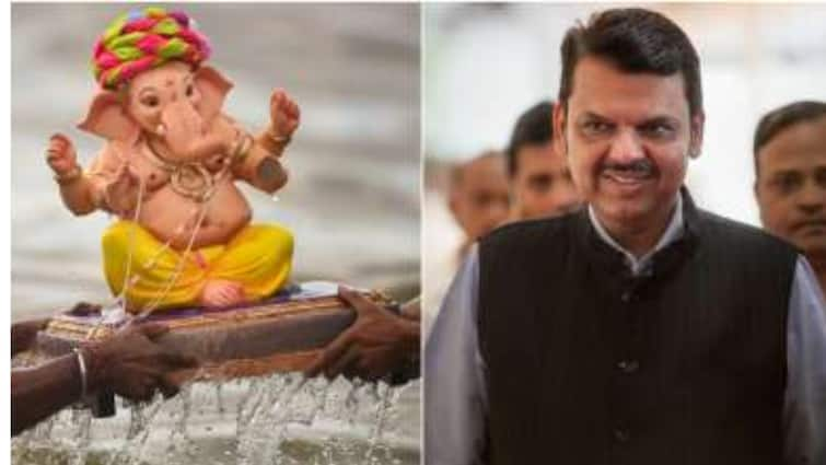 BJP leader DCM Devendra Fadnavis reaction after Ganesh Visarjan 2024 in Mumbai Devendra Fadnavis Ganesh Visarjan 2024: गणपतीने आम्हालाही सुबुद्धी द्यावी अन् ज्यांना जास्त गरज आहे त्यांनाही बुद्धी द्यावी: देवेंद्र फडणवीस