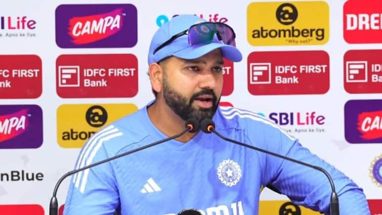 Indian captain Rohit Sharma PC press conference before IND vs BAN 1st test in Chennai Rohit Sharma PC: बांग्लादेश टेस्ट से पहले रोहित शर्मा ने की प्रेस कॉन्फ्रेंस, बताया क्यों अहम है सीरीज