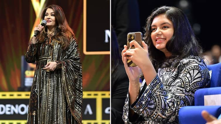 Aaradhya Bachchan Which Phone Apple iPhone Aishwarya Rai Bachchan SIIMA Awards Viral Photo Which Phone Does Aaradhya Bachchan Have? Here's What She Used To Take Photo Of Mother Aishwarya Rai Bachchan At SIIMA Awards