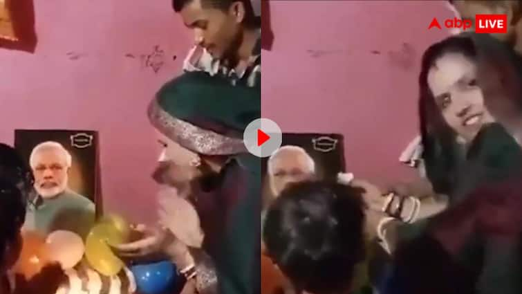 PM Narendra Modi Birthday Seema Haider shared video celebrating and cutting cake video viral PM मोदी के जन्मदिन पर सीमा हैदर ने भी काटा केक, सोशल मीडिया पर जमकर वायरल हो रहा ये वीडियो