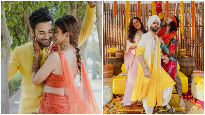 Bollywood actress and new mom Richa Chadha recently gave fans a sneak peek into the wedding celebrations of her Fukrey co-star Pulkit Samrat and his partner, Kriti Kharbanda.