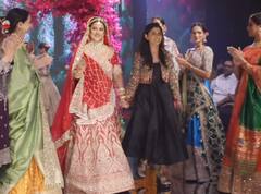 Hina Khan Bridal Look:  ब्रेस्ट कॅन्सरशी लढा देत हिना खान बनली 'नववधू', सुंदर व्हिडिओ झाला व्हायरल!