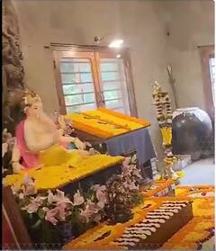 Nana Patekar के घर गणेशोत्सव मनाने पहुंचे अजित पवार और फडणवीस | ABP Shorts