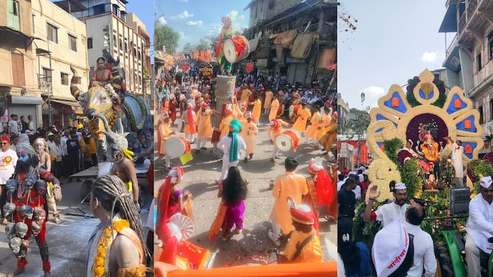 Nashik Ganesh Visarjan : पर्यावरणपूरक गणेश उत्सवाला नाशिककरांचा मोठा प्रतिसाद मिळाला.