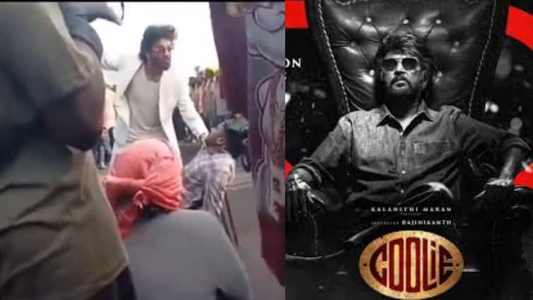 Rajinikanth Coolie Movie Nagarjuna Fight Scenes Leaked Online Tamil Cinema Latest news Coolie Scenes Leaked : இணையதளத்தில் கசிந்த கூலி பட காட்சிகள்... நாகர்ஜூனாவின் லுக்கை பார்த்து மிரண்டுபோன ரசிகர்கள்