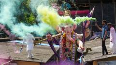 गणपति बप्पा मोरया के जयकारों से गूंज उठा आसमान, मुंबई में 19 हजार से ज्यादा प्रतिमाओं का विसर्जन